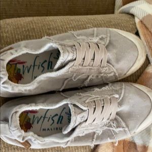 Woman’s blowfish slip ons